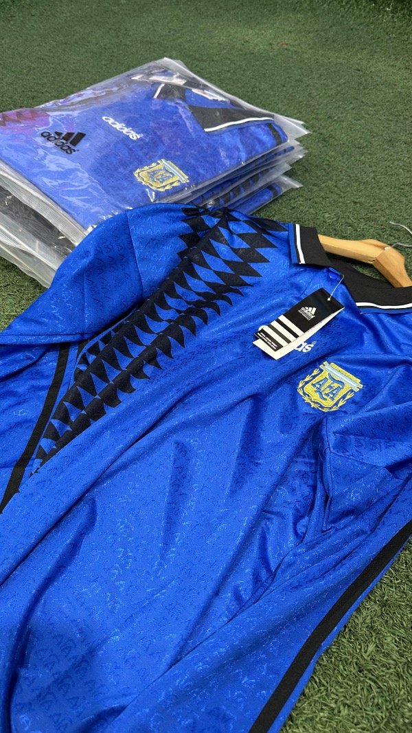 Producto - Argentina Oficial 1994 Suplente Manga Larga Importada PACK X10