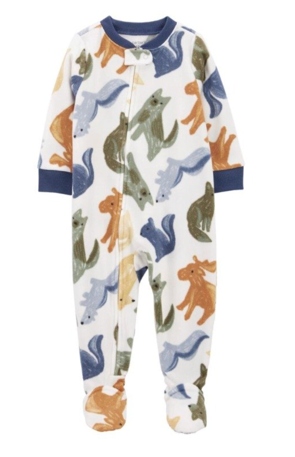 Producto - Enterito Micropolar Bebe Blanco Animalitos