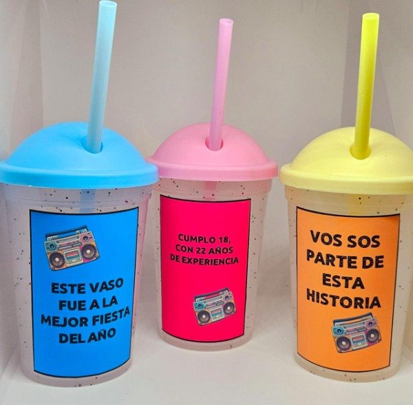 Producto - Vaso con glitter - 0