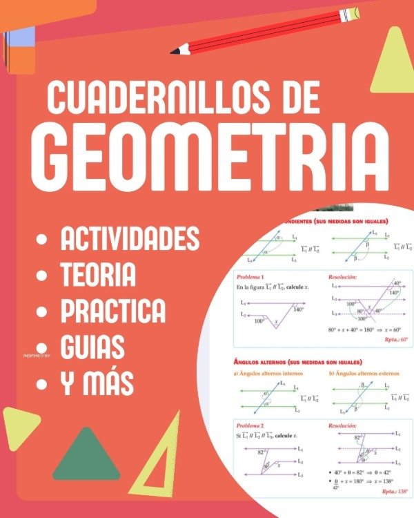 Producto - MEGA PACK GEOMETRIA-10 CUADERNILLOS DE ACTIVIDADES
