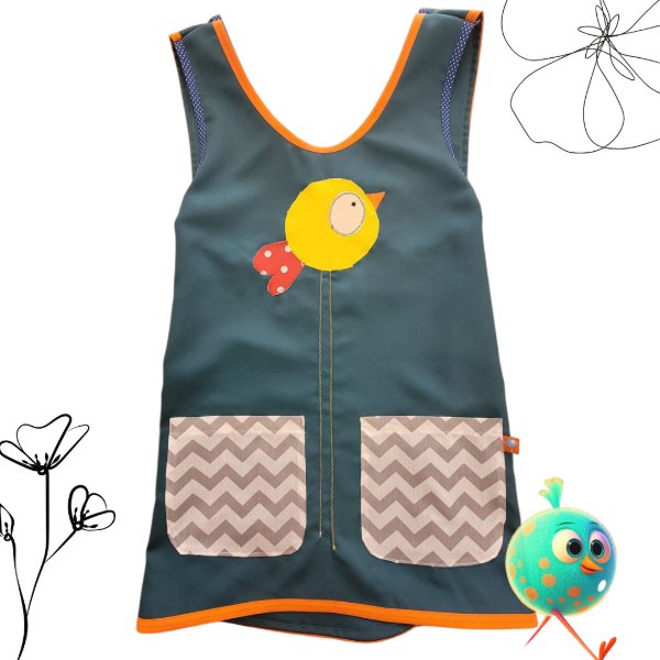 Producto - Pollito verde petróleo