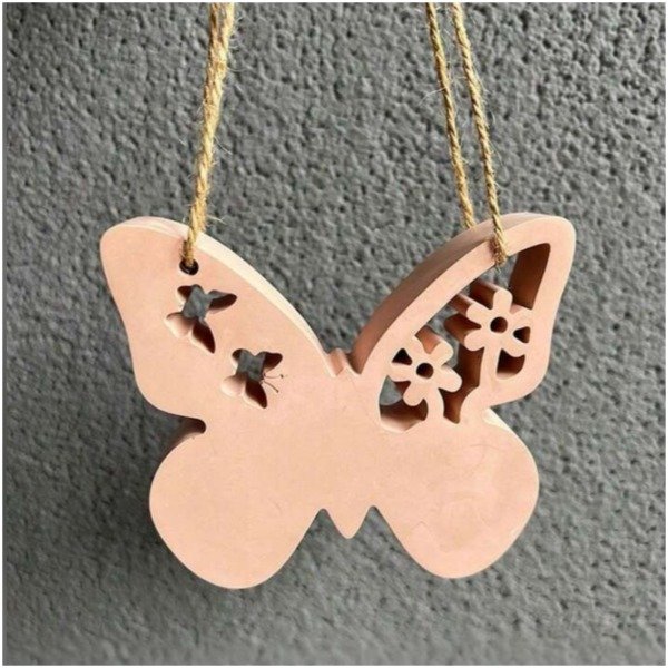 Producto - Molde silicona mariposa calada flores