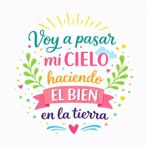 Producto - Sticker VOY A PASAR MI CIELO