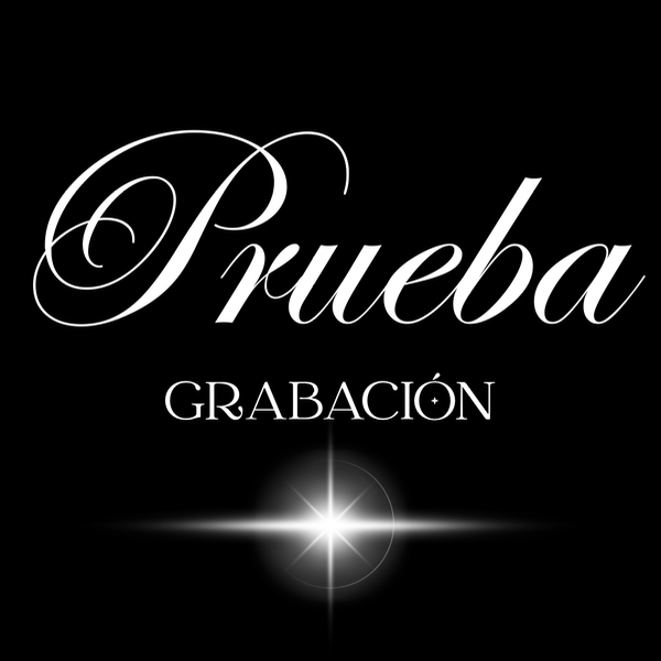 Producto - Grabación de prueba