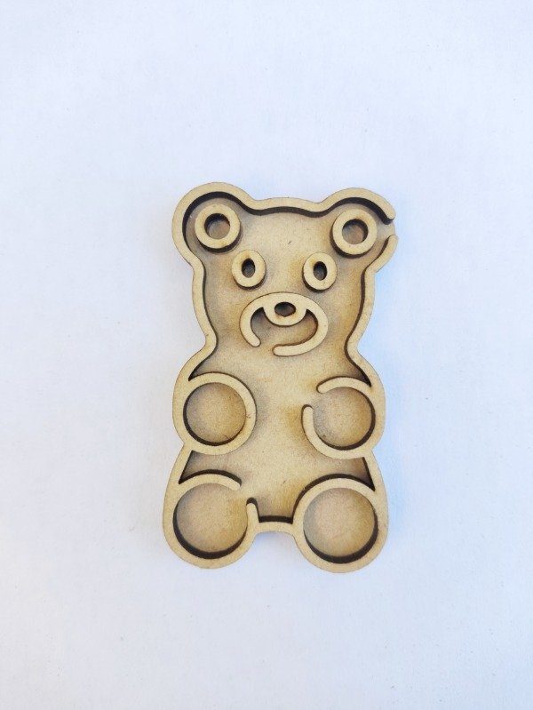 Producto - Sello osito de goma gomita - PREVENTA