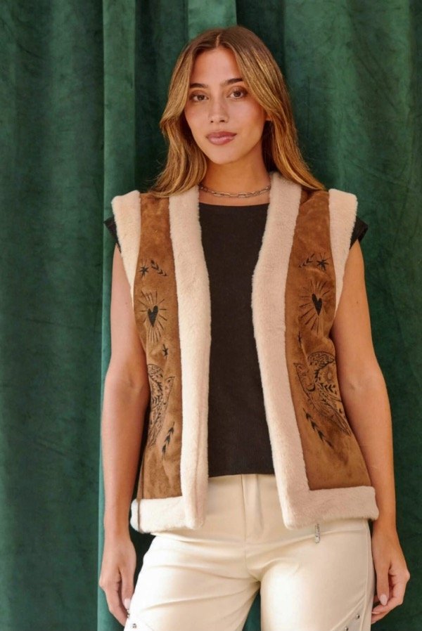 Producto - Chaleco Long Médium Folk