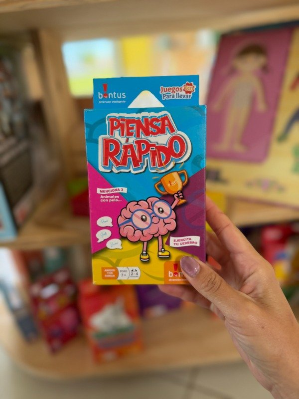 Producto - Piensa rápido - Juego de bolsillo