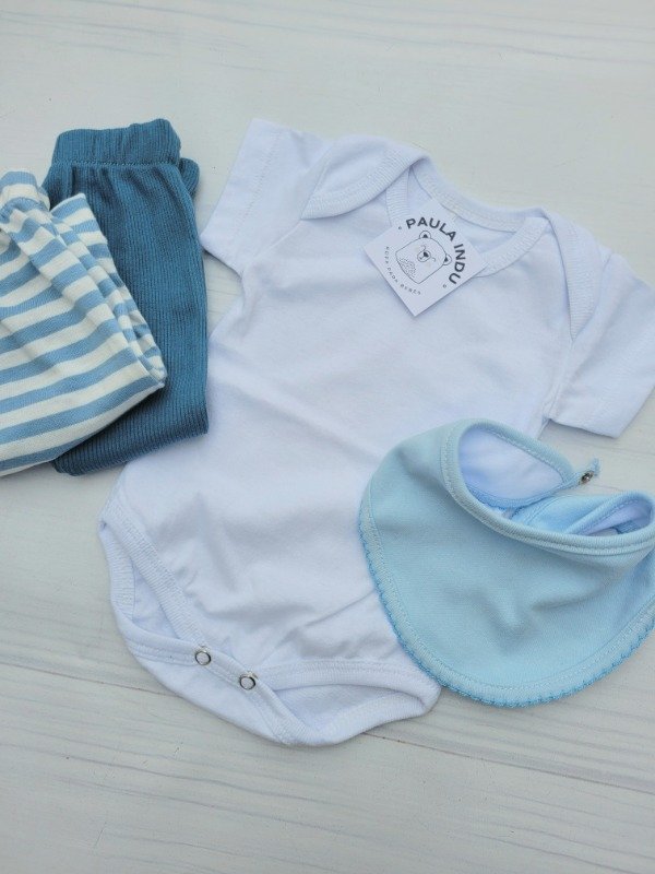 Producto - SET NACIMIENTO 4 PIEZAS CELESTE- transferencia 18.020 - 4