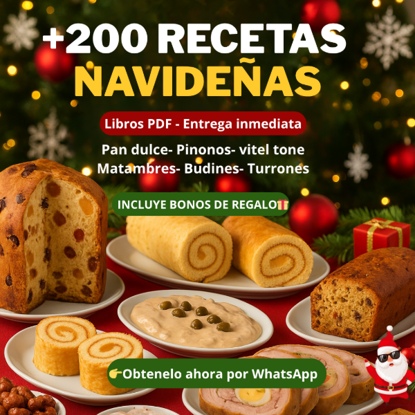 Producto - MEGA PACK NAVIDEÑO  +200 RECETAS