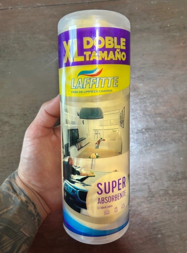 Producto - Gamuza Sintetica XL Laffite