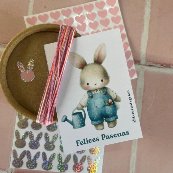 Producto - Tarjeta conejo tierno