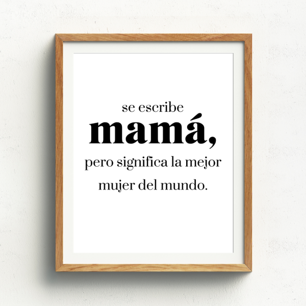 Producto - Porta retratos mama