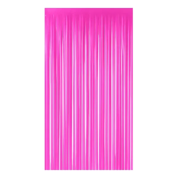 Producto - Cortina Lluvia Fucsia