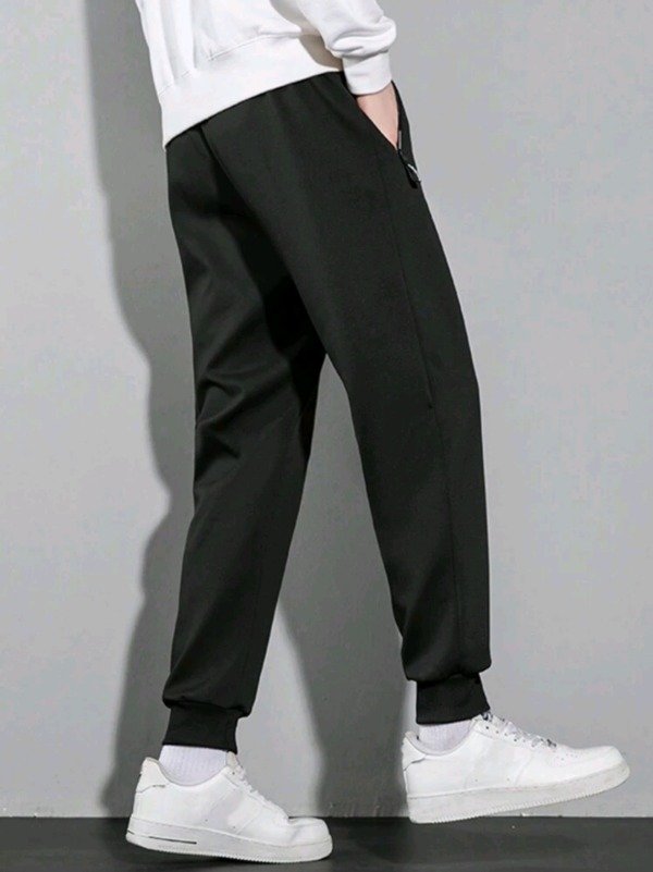 Producto - Joggin de polar negro - 1