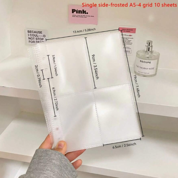 Producto - Folios A5 4 Bolsillos Matte 10 Unidades