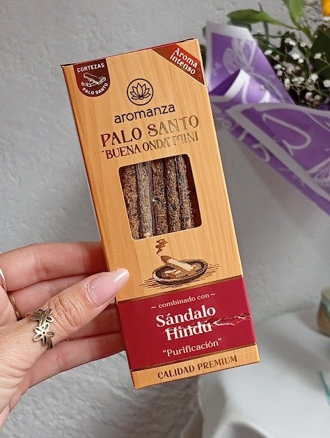 Producto - Sahumerios mini palo santo - Aromanza premium - Caja x5 varillas - 4