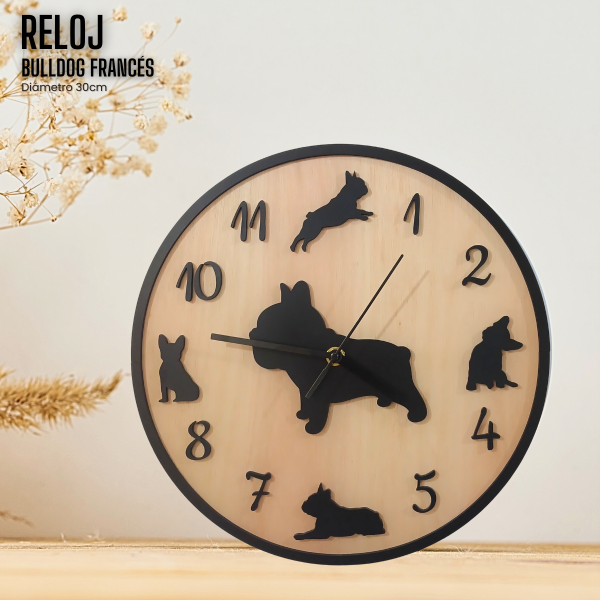 Producto - Reloj Bull Dog Frances