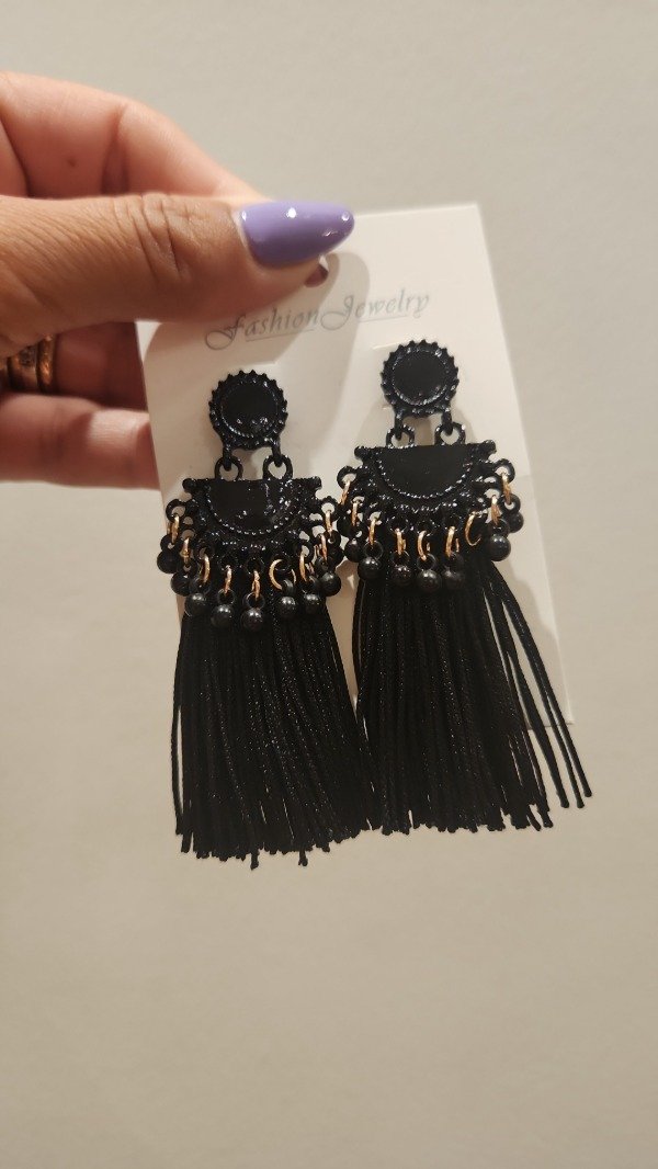 Producto - AROS NEGROS FLECOS