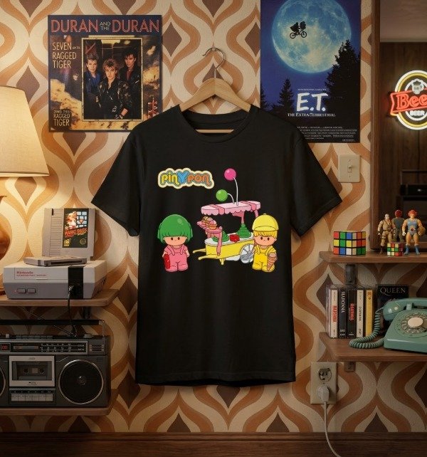 Producto - Remera Algodon Pin y Pon Helado Varios Colores - 5