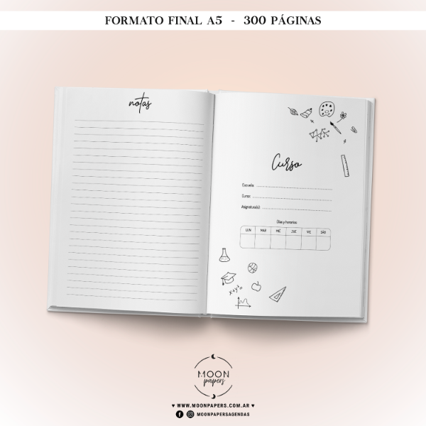 Producto - Agenda Docente 2027 - Modelo Escolar - 2