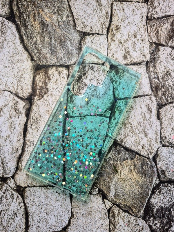 Producto - Funda tpu glitter Samsung S23 Ultra celeste