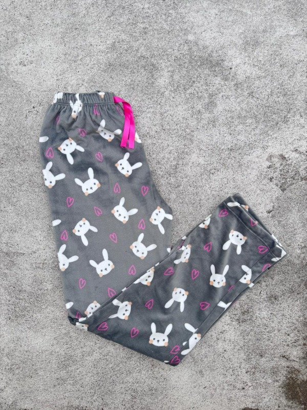 Producto - Pantalon Plush Conejo GRis