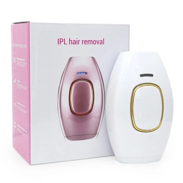 Producto - DEPILADOR LASER IPL 5 NIVELES 36W  (ROSA Y BLANCO) MC0268