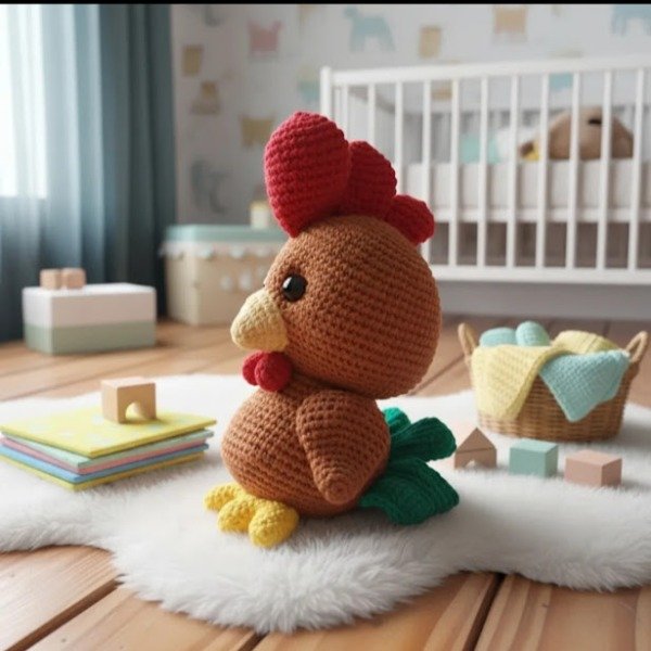 Producto - Jueguete amigurumi Gallito
