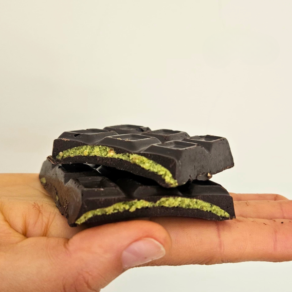 Producto - Tableta rellena - Pistacho (80 gr.)