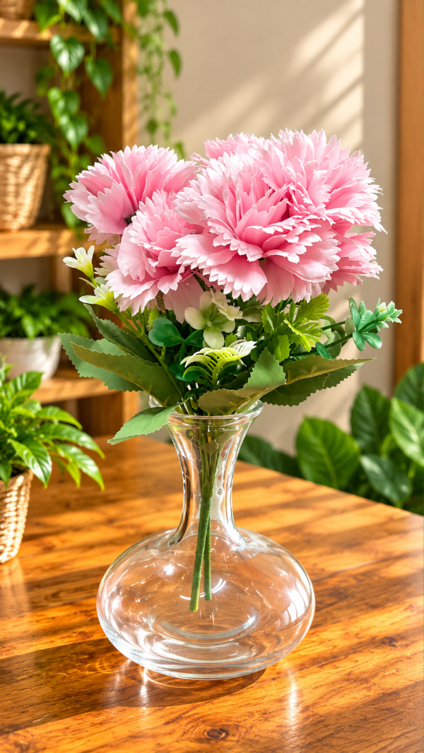 Producto - Ramo artificial clavel
