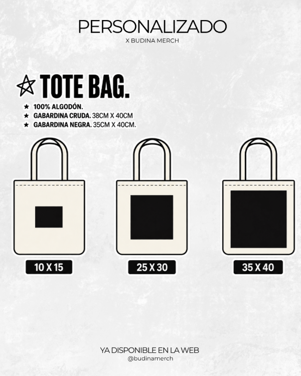 Producto - TOTEBAG PERSONALIZADA