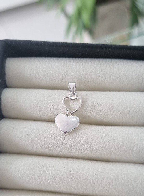 Producto - Dije Corazón Doble - 0