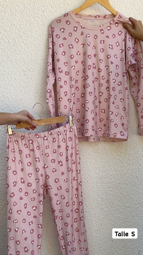 Producto - Pijama print rosa