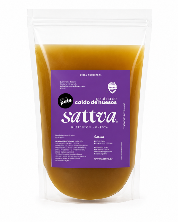 Producto - Gelatina de Caldo de Huesos para Mascotas - Colágeno Natural - 900 cc