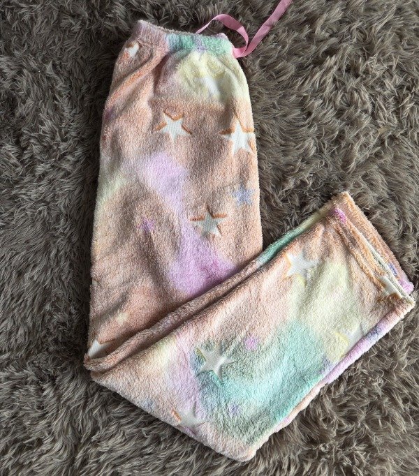 Producto - Pantalon polar soft Estrellas pasteles