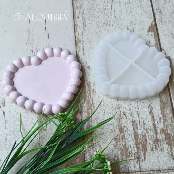 Producto - Bandeja Corazón borde Burbujas Med BM3642