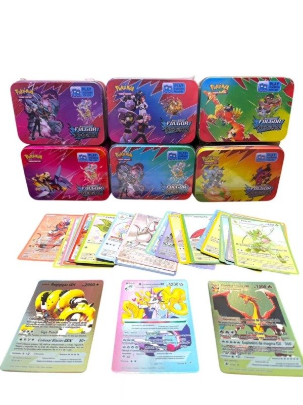 Producto - Lata Pokemon - Fulgor Negro