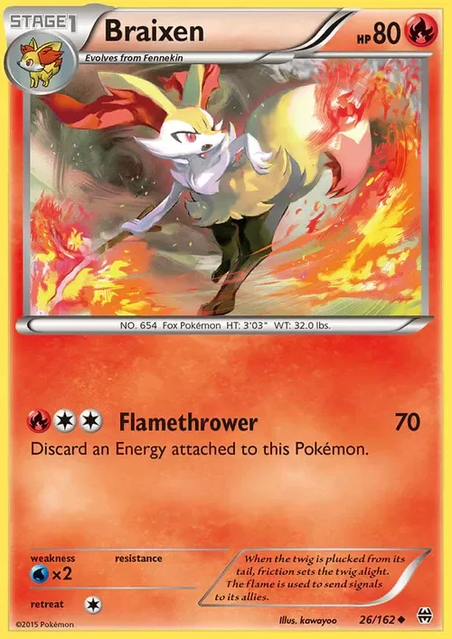 Producto - Braixen - 26/162 - BREAKthrough