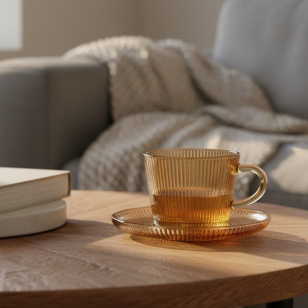 Producto - SET TAZA x12 PCS DORADA