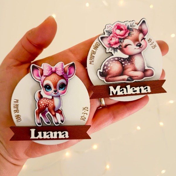Producto - Souvenir llavero o iman personalizado - CIERVITOS