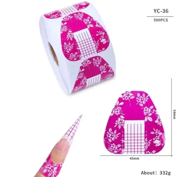 Producto - Moldes floral 500pcs
