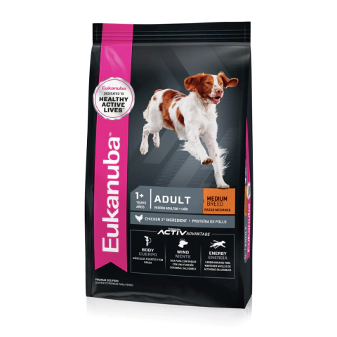 Producto - EUKANUBA ADULTO MEDIUM CORDERO X 15KG