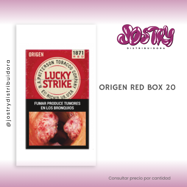 Producto - LUCKY ORIGEN LS RED BOX 20