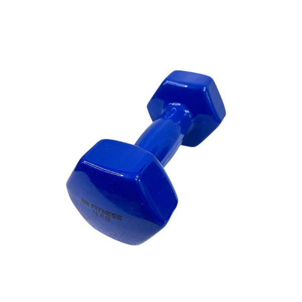 Producto - Mancuerna Hierro Recubierta en Goma 4kg