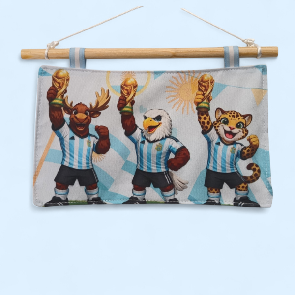 Producto - Mini banderin mascotas mundial