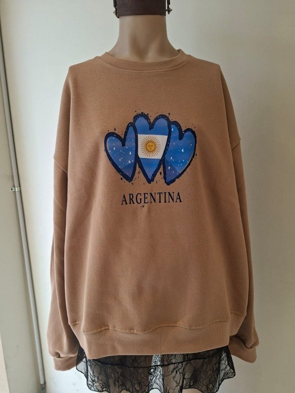 Producto - BUZO ESTAMPADO  CORAZONES "FRIZA INVISIBLE PEINADA" (Art.A004)