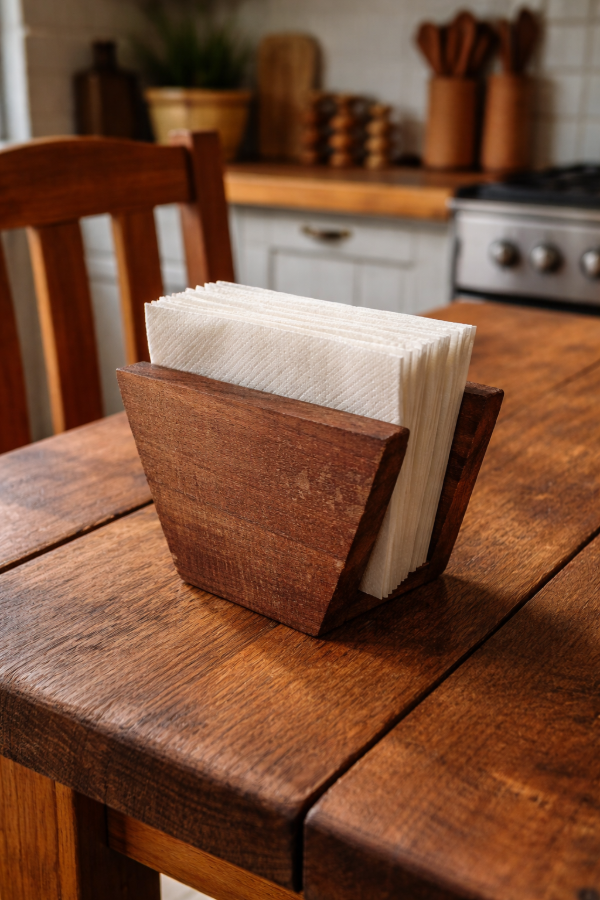 Producto - Servilleteros de madera