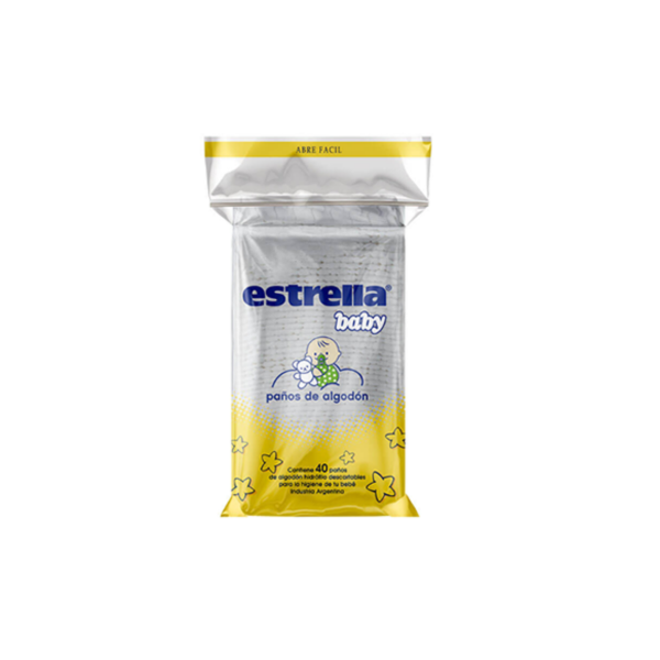 Producto - Algodón Estrella Paños x 40 gr
