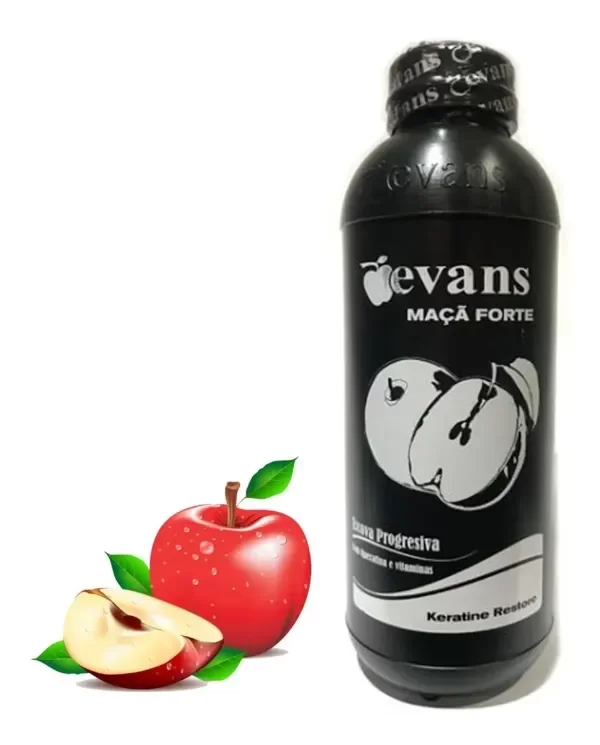 Producto - Alisado manzana forte - Evans 1 ltrs.