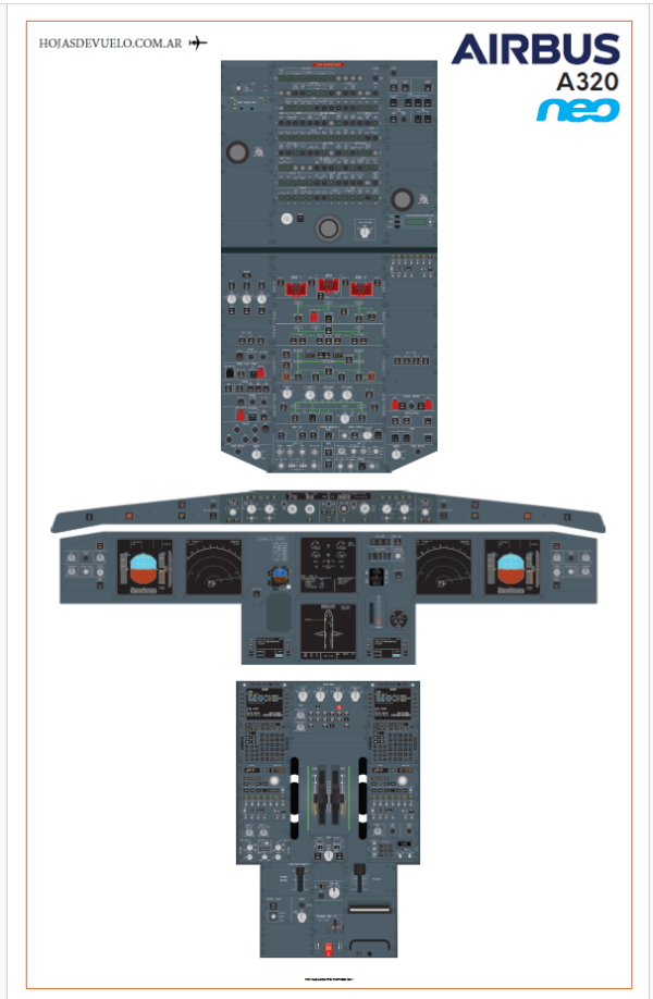 Producto - Cabina Airbus A320 NEO - DESCARGA DIGITAL